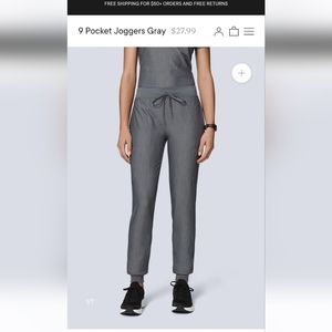 Mandala scrub pants joggers size small